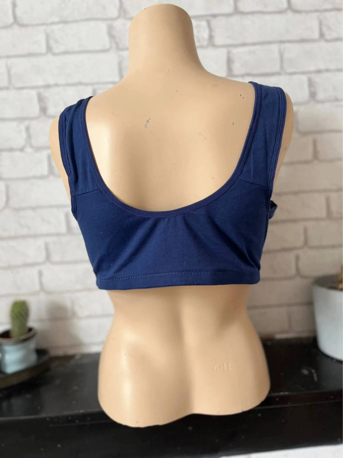 Floral blue bra – size 42 – photo 4